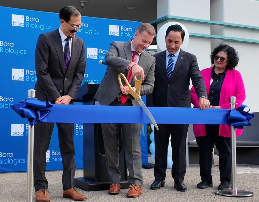 Bora Biologics Celebrates Opening of $30 Million San Diego Manufacturing Expansion