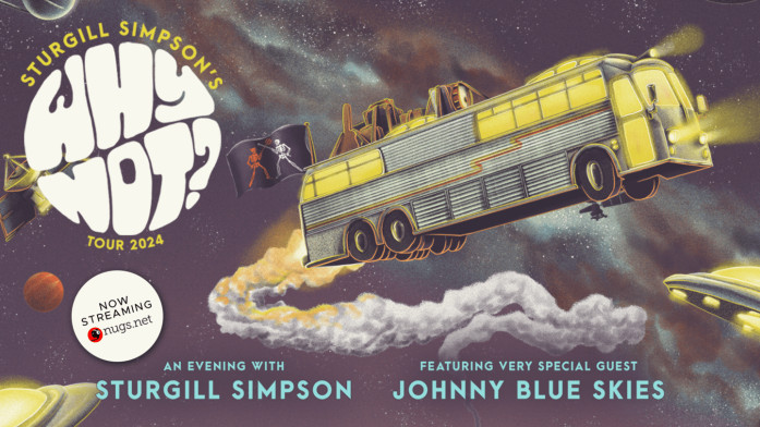 nugs.net to Stream Sturgill Simpson's, aka Johnny Blue Skies, 