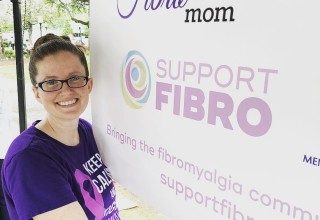 Brandi Clevinger, Navy Veteran and creator of Being Fibro Mom Blog