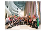 Youth delegates to the 13th annual International Human Rights Summit at United Nations Headquarters