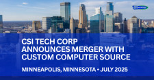 CSI Tech Corp Merger with Custom Computer Source