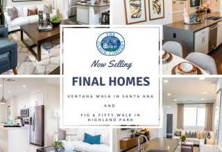 Final Homes Now Selling