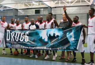 Johannesburg-based Phenoms, one of the sports teams in South Africa that partner with Drug-Free World Africa