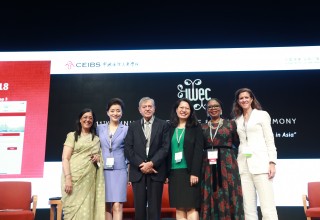 Panelists at IWEC 2018 