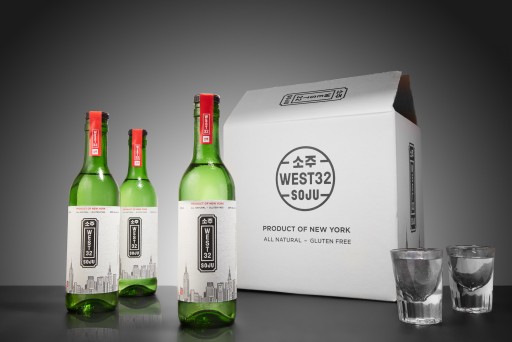 West 32 Soju Launches to Provide an All-Natural, Gluten-Free, Korean-Style Soju Made in New York City