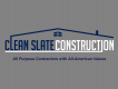 Clean Slate Construction