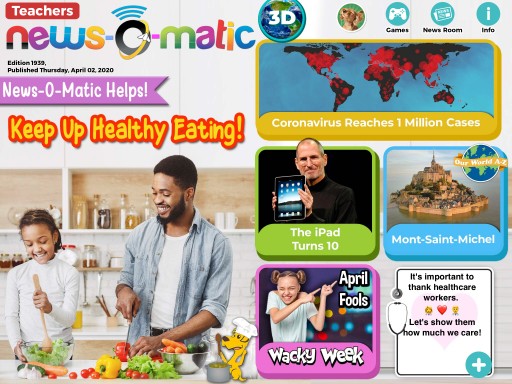 News-O-Matic's Coronavirus Coverage Earns Honor From the World Association of News Publishers for Engaging Young Audiences