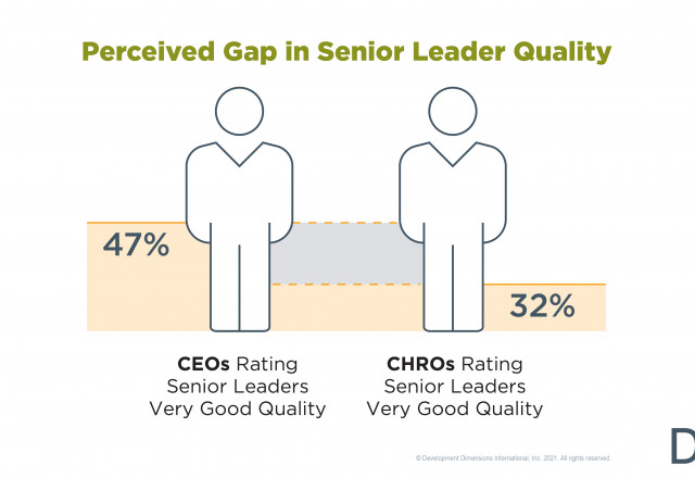 Perceived Gap in Senior Leader Quality