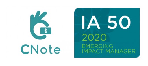 CNote Wins Spot on Impact Assets 50 List as Emerging Impact Investment Fund Manager