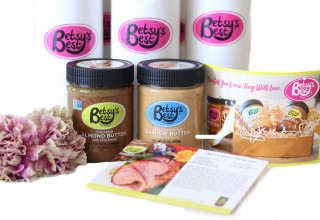 Betsy's Best Two Jar Gourmet Nut Butter Gift Tube
