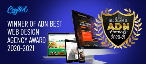 'Crafted Designz' Makes History as It Claims ADN Best Web Design Agency Award 2020-2021