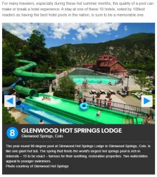 Glenwood Hot Springs Lodge ranked #8 on Top 10 list