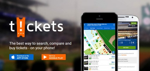 RateYourSeats.com Releases T!ckets - a Mobile iPhone and Android App