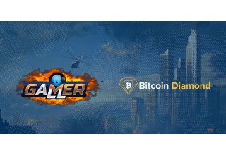 GamerAll & Bitcoin Diamond Logo
