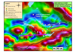 Grid Metals Corp., Thursday, January 21, 2021, Press release picture