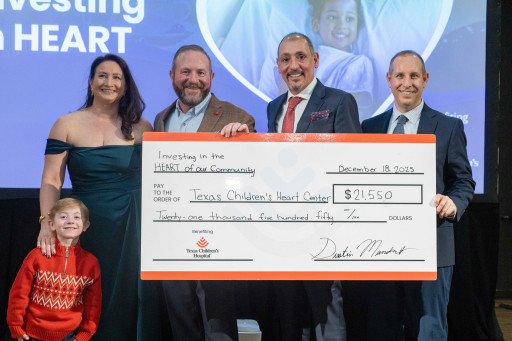 Inaugural "Investing in the HEART of Our Community" Gala Raises Funds for Texas Children's Heart Center