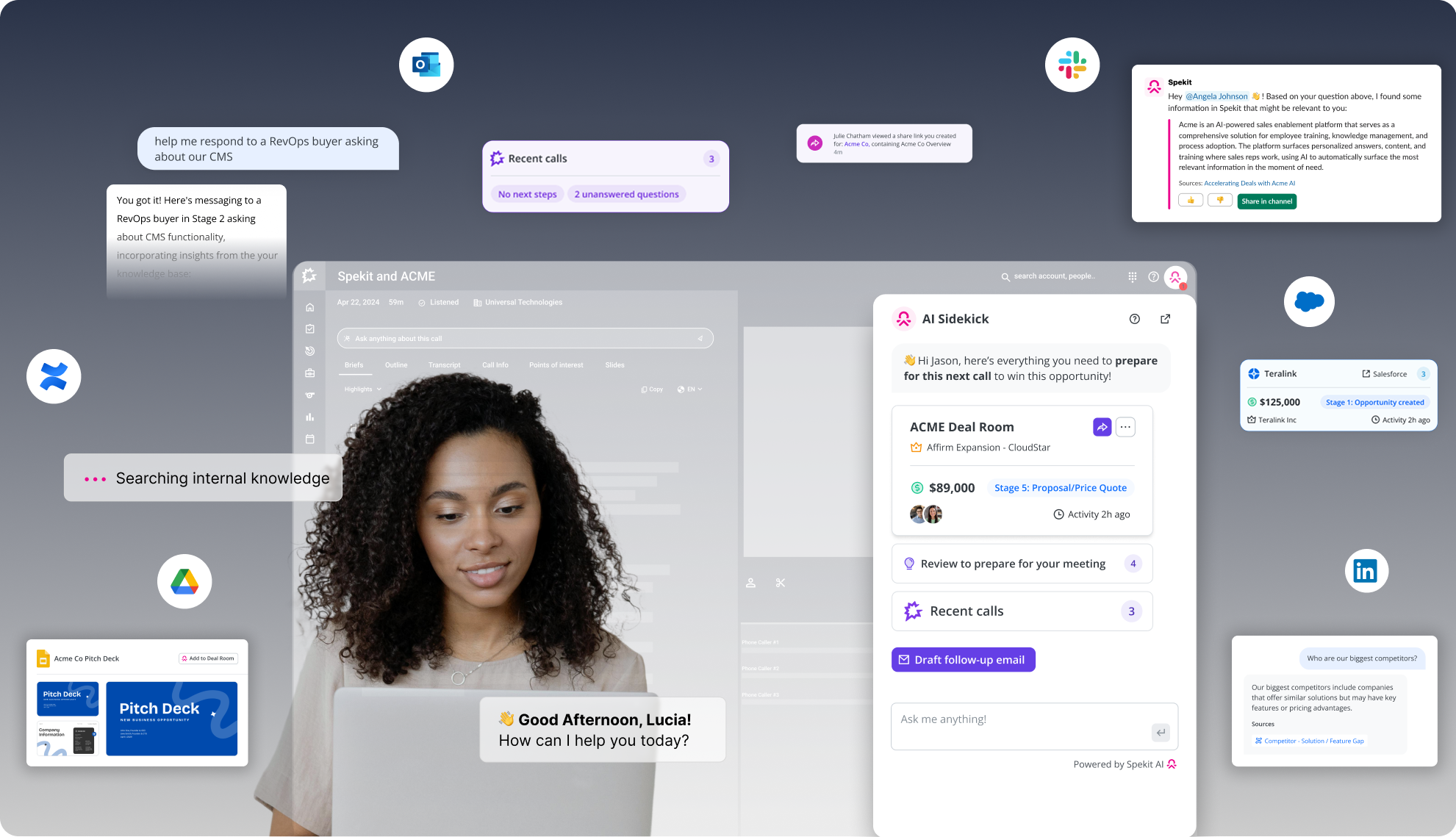 Accelerate pipeline with Gong insights in every workflow 