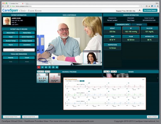 CareSpan and Lamprey Networks Deliver the First Online Virtual Clinic That Meets the Standards of an In-Person Medical Exam