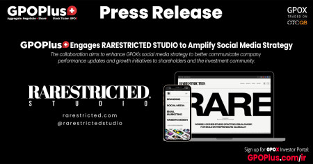 GPOPlus+ Engages RARESTRICTED STUDIO to Amplify Social Media Strategy