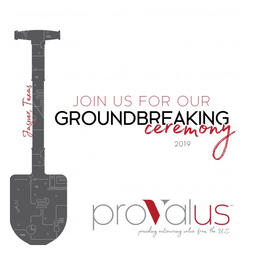 Provalus Job Creation Initiative to Be Celebrated With a Groundbreaking Ceremony