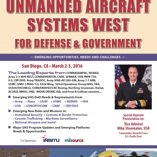 Unmanned Aircraft Systems West Symposium for Defense & Government