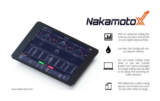 The Next Generation Bitcoin and Digital Asset Trading Platform, NakamotoX Announce Alpha Release