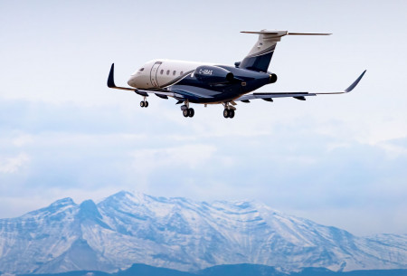 Over The Rockies | AirSprint Embraer Praetor 500