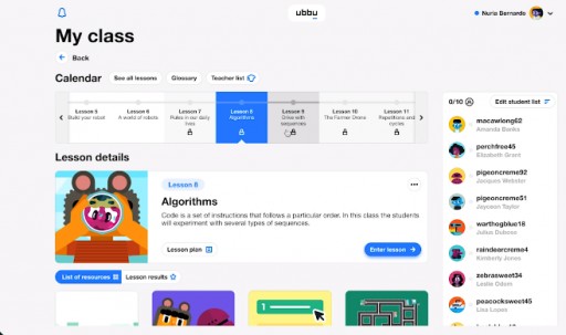 Eduscape Launches ubbu in North America to Empower Every K-6 Teacher to Integrate Computer Science in Their Classroom