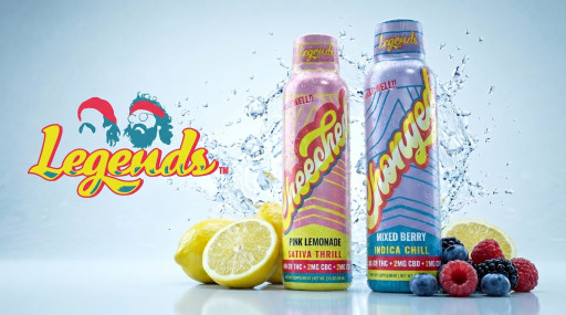Cheech & Chong Light Up The Drink Aisle with "Legends Shots" - Two Fast-Acting 25mg Hemp THC Experiences Inspired by the Icons Themselves