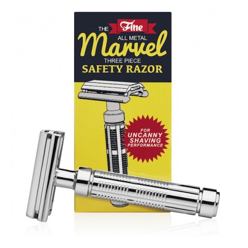 Fine Accoutrements Launches 'Marvel' Safety Razor