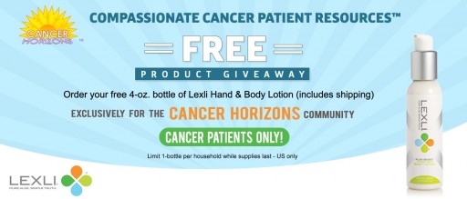 Cancer Horizons Forms an Alliance With Lexli International Inc. to Make Skin-Care Products Available Free to Cancer Patients, Launches Compassionate Cancer Patient Resources™ Program