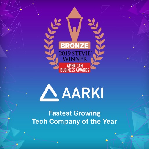 Aarki Honored as Bronze Stevie® Award Winner in 2019 American Business Awards®