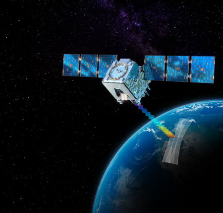 General Atomics EWS Satellite