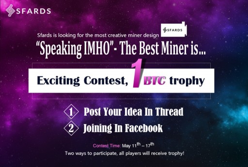 Sfards Competition For 1 BTC: "Speaking IMHO"- The Best Bitcoin Miner Is…1000 Free Dogecoin For All Entrants