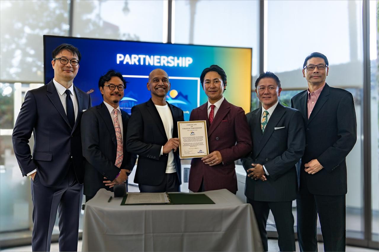 Pavan Agarwal and the Sun West Investment Trust Team 