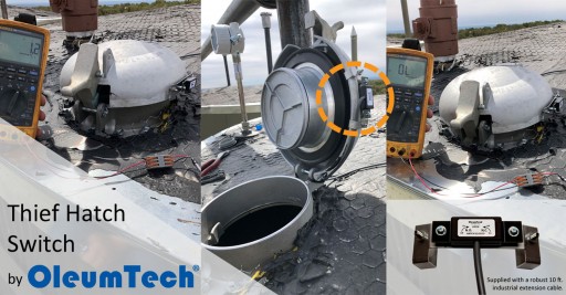 New Thief Hatch Switch by OleumTech is a Game-Changing Remote Asset Monitoring Solution for Oil and Gas Producers