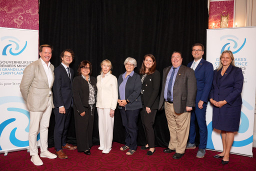 Lancement D'un Programme Binational Novateur Pour Relever Les Défis Hydriques Des Grands Lacs Et Du Saint-Laurent