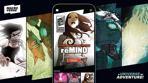Comics App Macroverse Scores First Eisner Award Nomination With Adaptation of Jason Brubaker's reMIND!