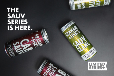 Sauv Series new wine in a can varietals