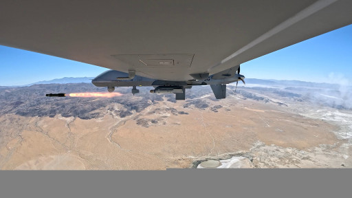 GA-ASI Completes Qualification Testing for UK Protector Weapons
