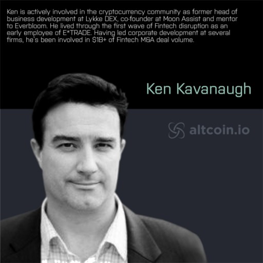 Altcoin.io Appoints Cryptocurrency and FinTech Leader Ken Kavanaugh as President