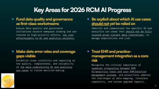Healthcare RCM Leaders Say AI Ambitions Are Running Ahead of Data Reality