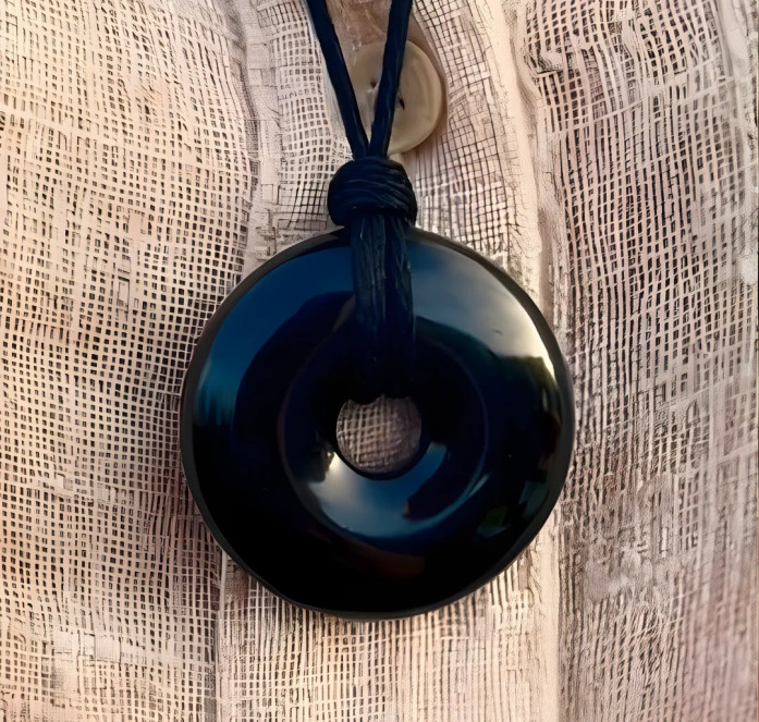 Black Obsidian EEMedallion