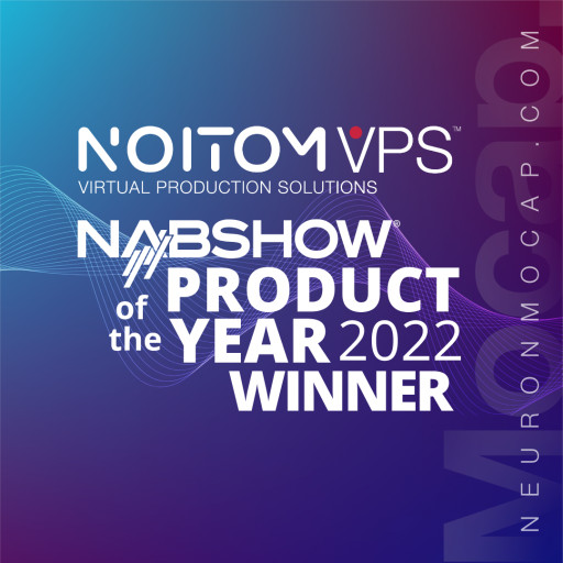 NoitomVPS Named 2022 NAB Show Product of the Year Award Winner