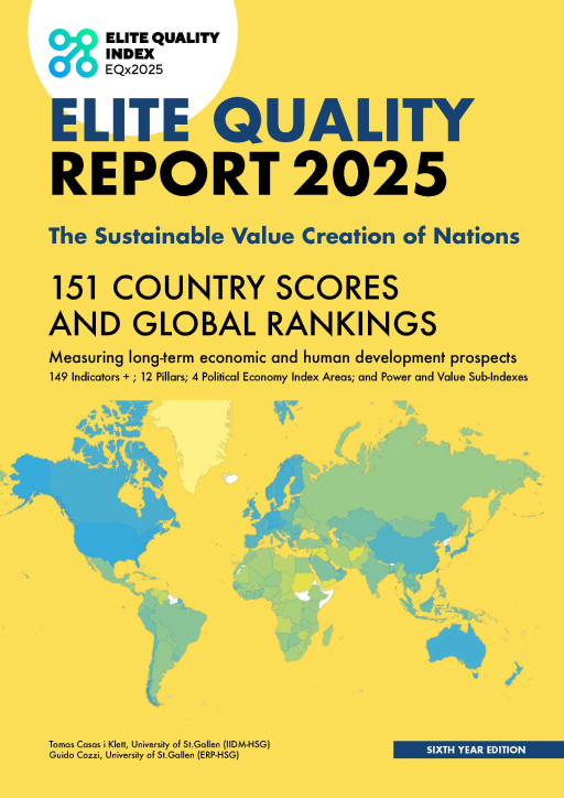 Elite Quality Index 2025 See the U.S.A. Up 14 Places to Nr. 2 on the Back of AI Value Creation While Asia is on the Rise