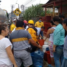 Scientology Volunteer Ministers providing help at the site of the Mocoa, Colombia, floods