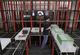 Rapyuta ASRS Picking Demonstration