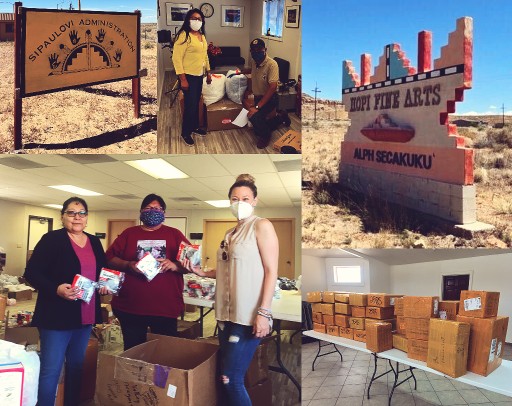 Navancio Helps Pandemic-Stricken Hopi Communities With Masks, Gloves and Other PPE Supplies
