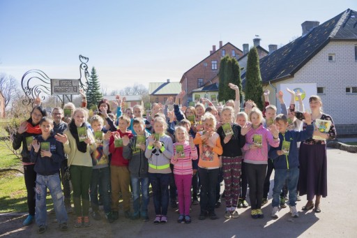 Latvian Children Learn Values From the Way to Happiness