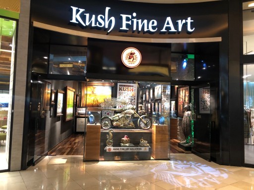 Kush Fine Art Gallery Celebrates Its 10th Anniversary at Caesars Palace